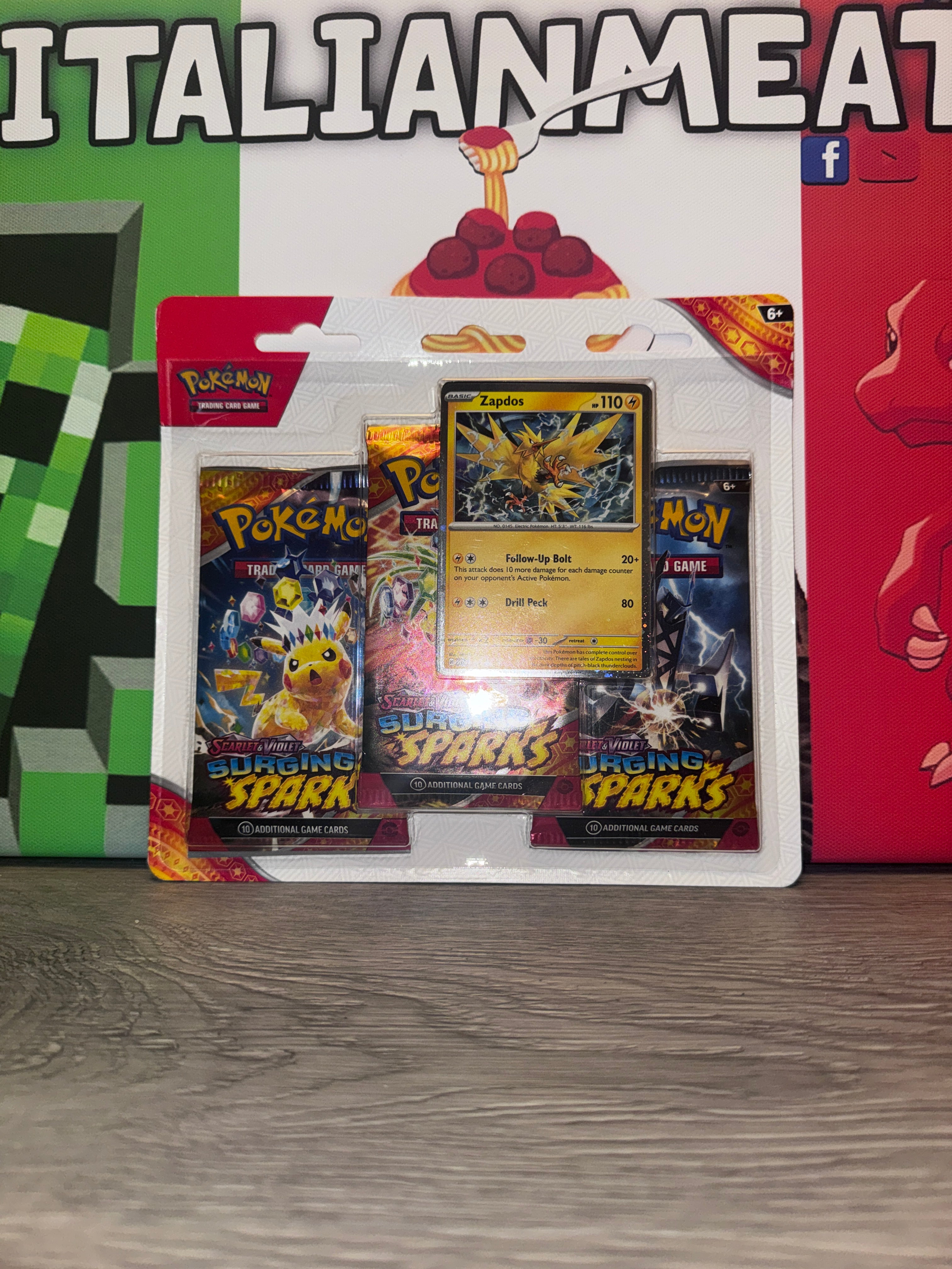 Surging Sparks 3 Pack Blister