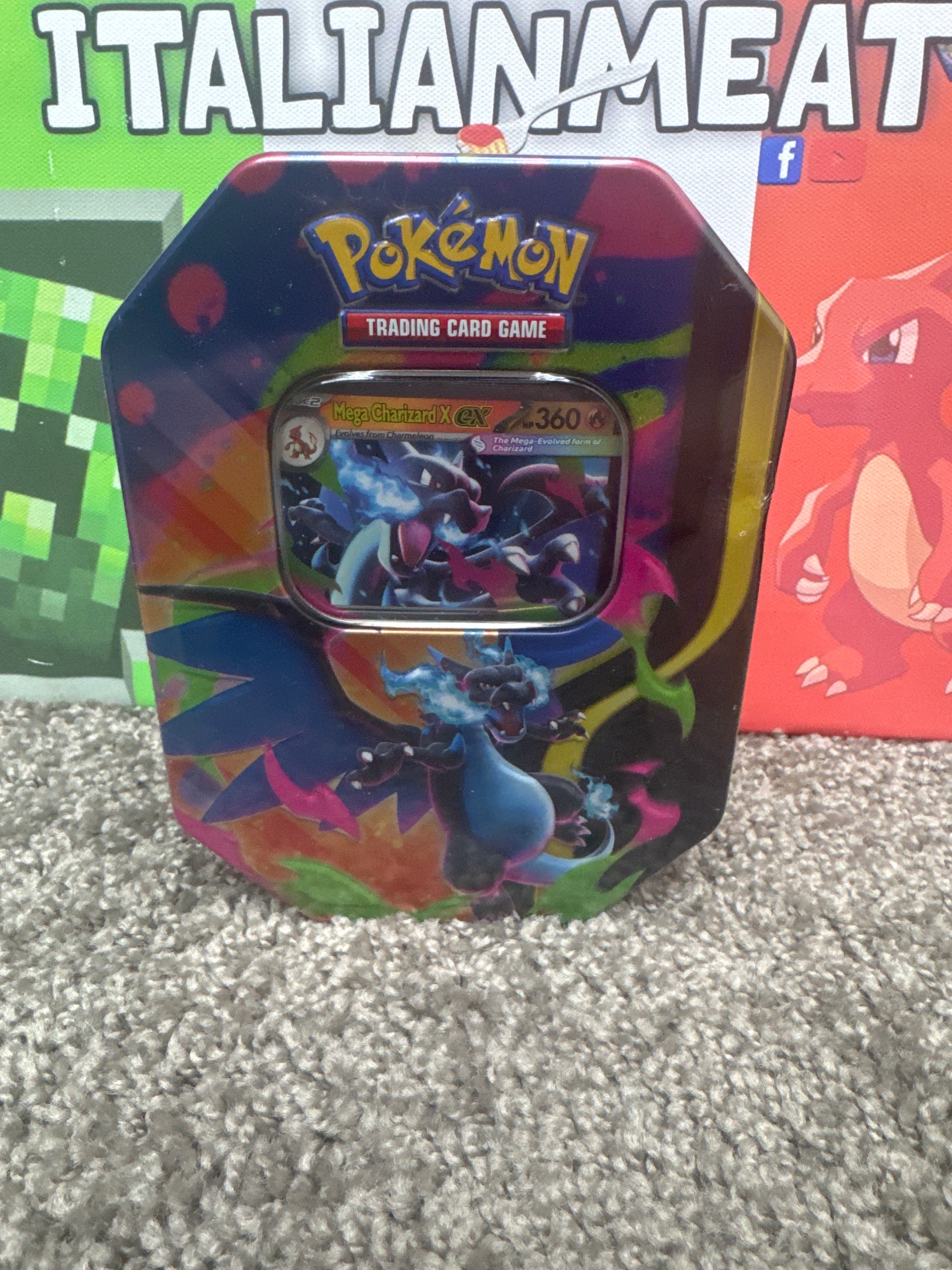 Mega Charizard X Tin