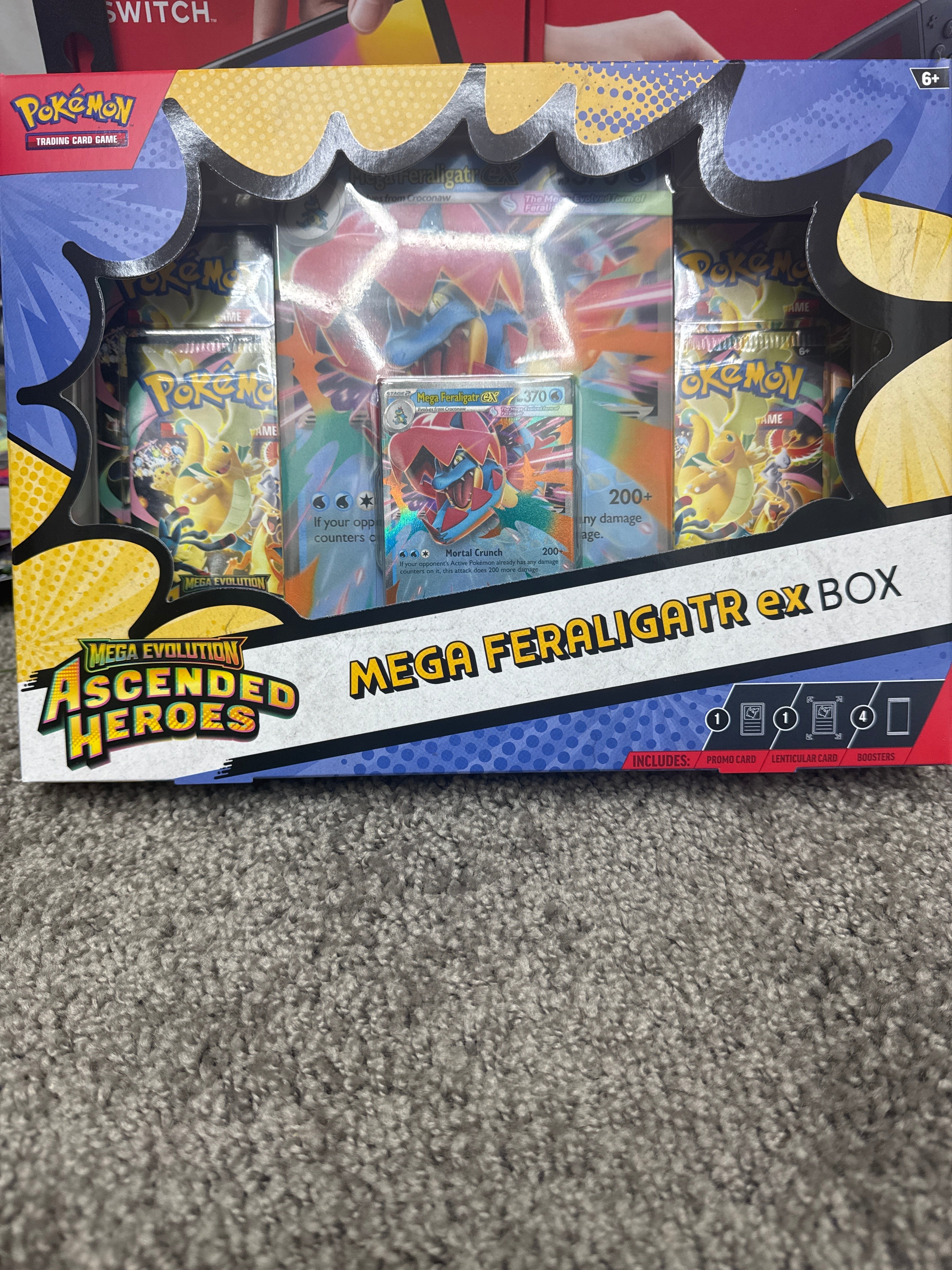 Mega Feraligatr ex Box
